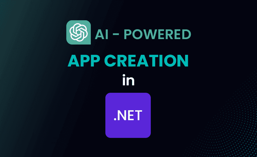 App creation in .NET
