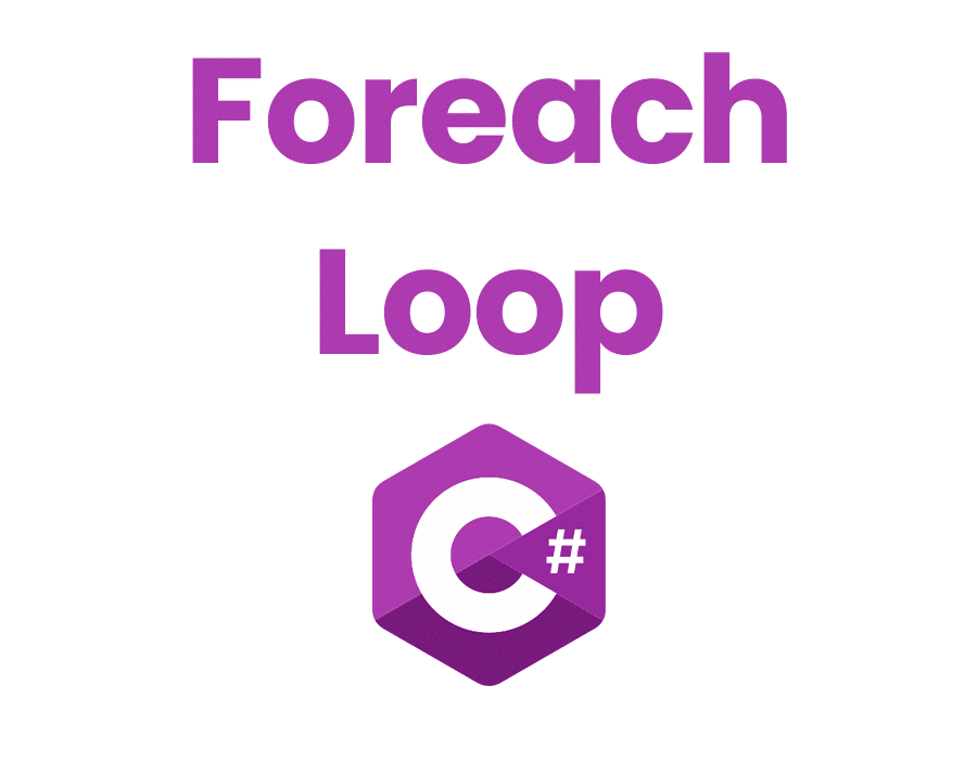 foreach loop csharp
