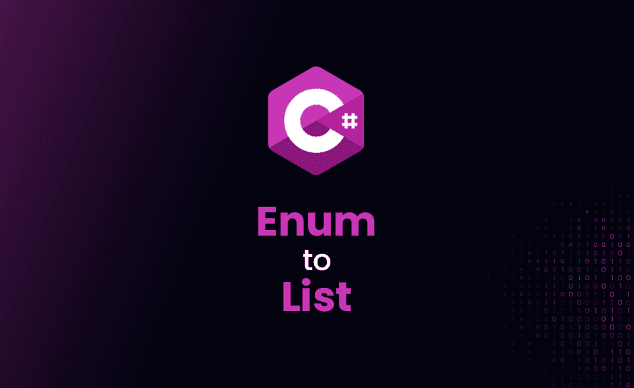 Enum to List