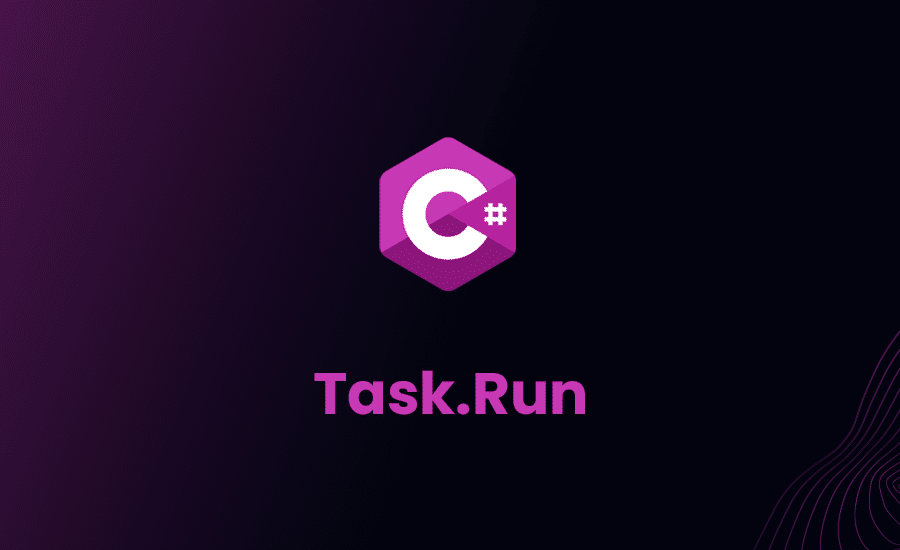 How to use C# task run